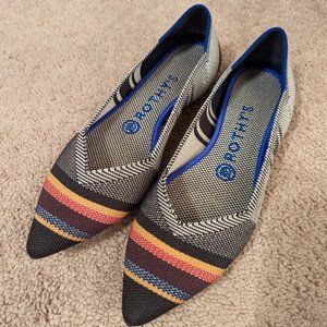 Rothy's inverse stripe point 7.5